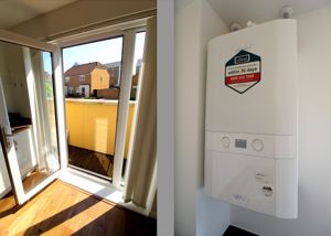 Balcony and Boiler- click for photo gallery
